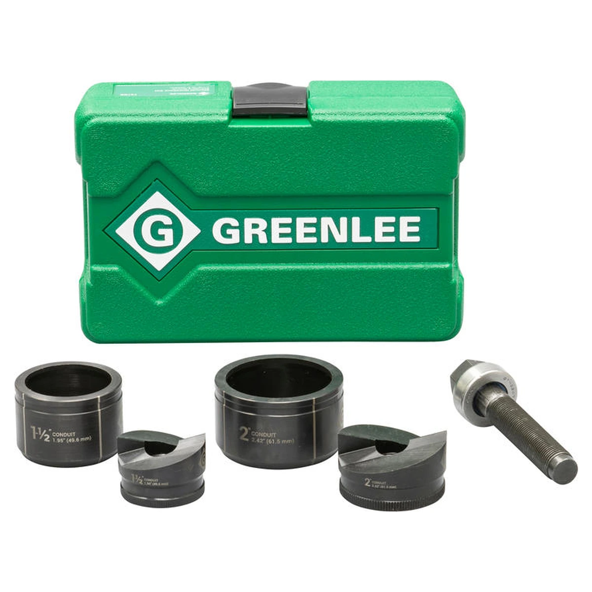 Greenlee طقم بنش ثقوب